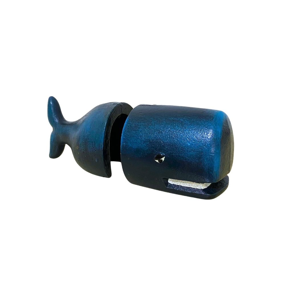Cast iron Whale Bookends