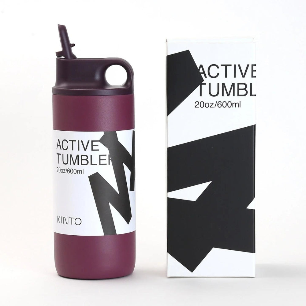 Kinto Active Tumbler 600ml Ash Pink