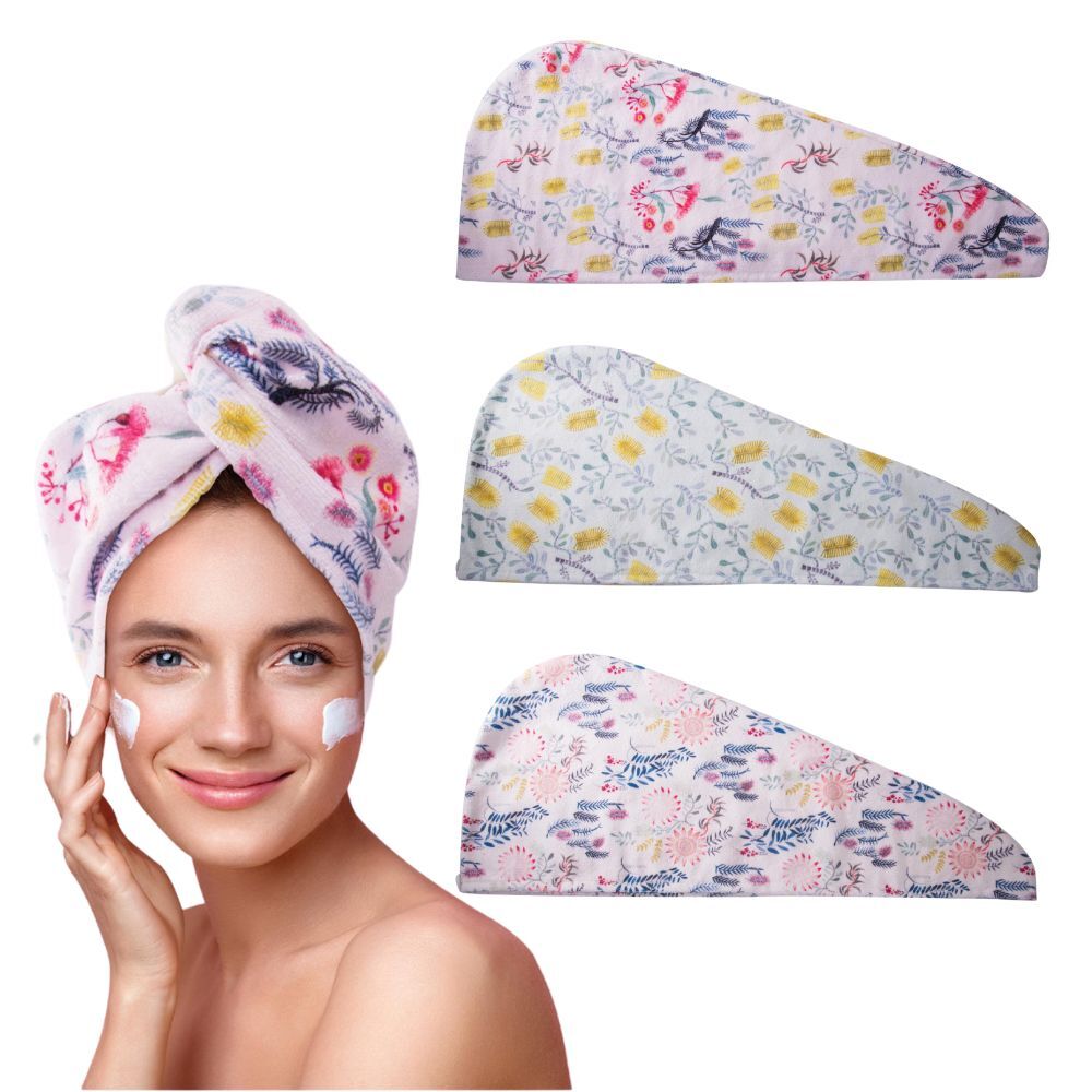 The Australian Collection Sally Browne Botanical Turban Towel (Assorted)