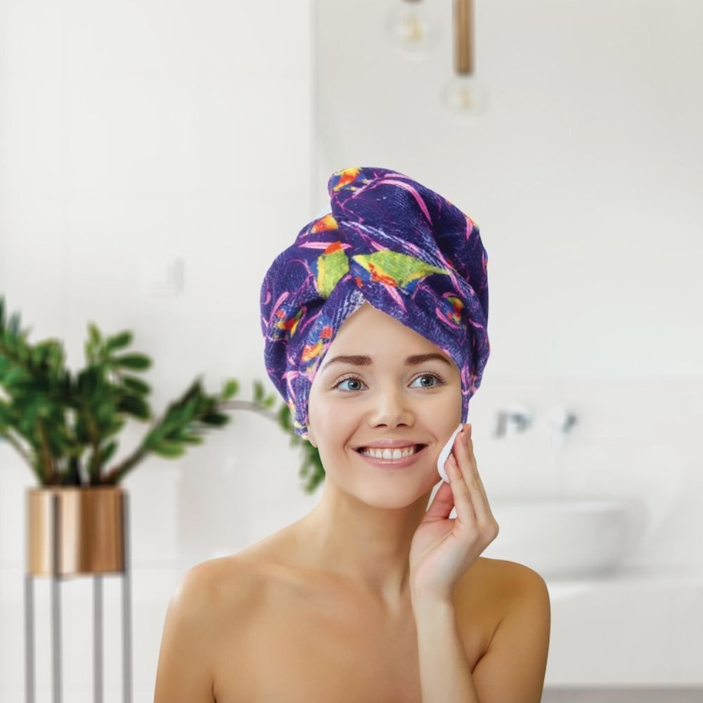 The Australian Collection Birds Turban Towel (Assorted)