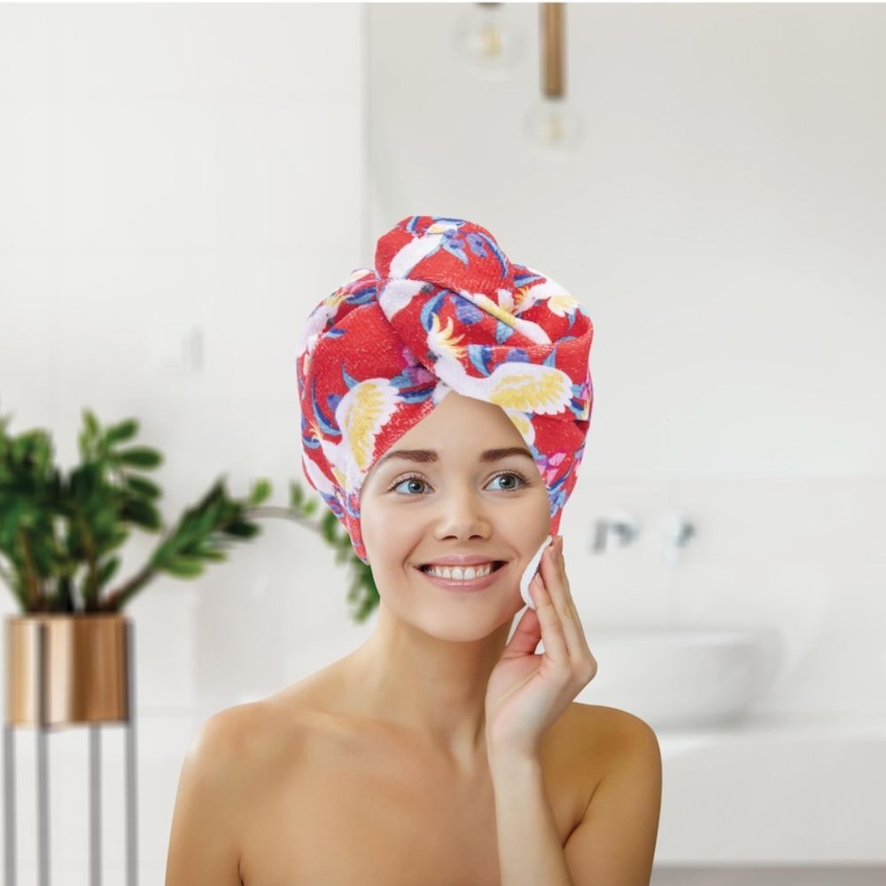 The Australian Collection Birds Turban Towel (Assorted)