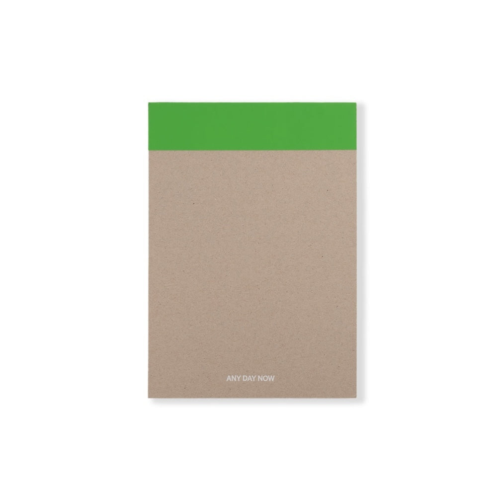 Any Day Now Soft Touch Desk Pad A5 Grid - Pink and Green