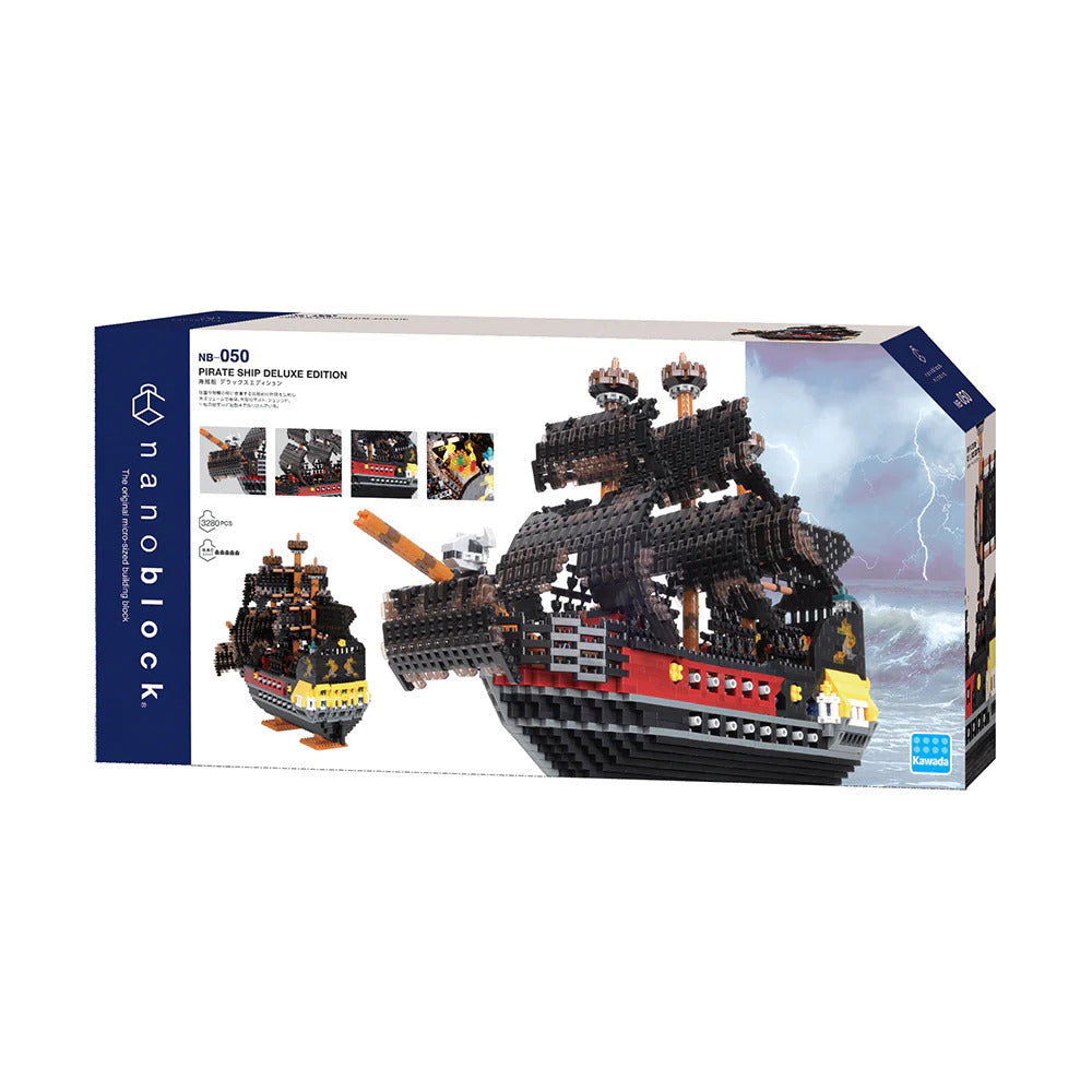 Nanoblock NB-050 Pirate Ship Deluxe Edition