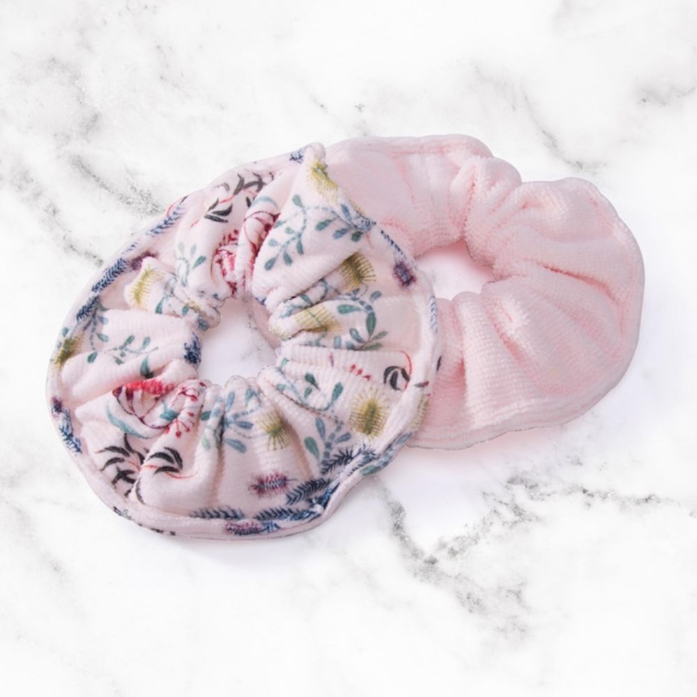 The Australian Collection Drying Scrunchie Botanical 2pcs Set (Assorted)