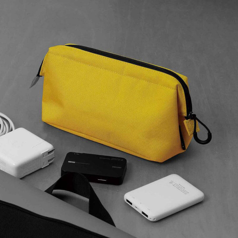 Nahe Soft Gadget Pouch Large Yellow