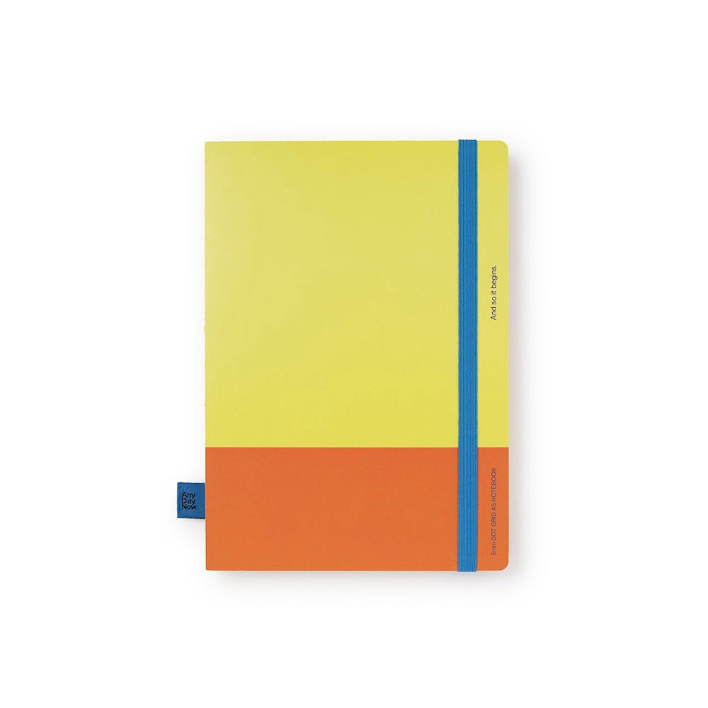 Any Day Now Bright Bound Notebook A5 Dot Grid