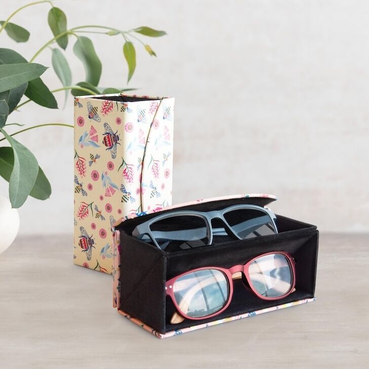 The Australian Collection Andrea Smith Double Glasses Case (Assorted)
