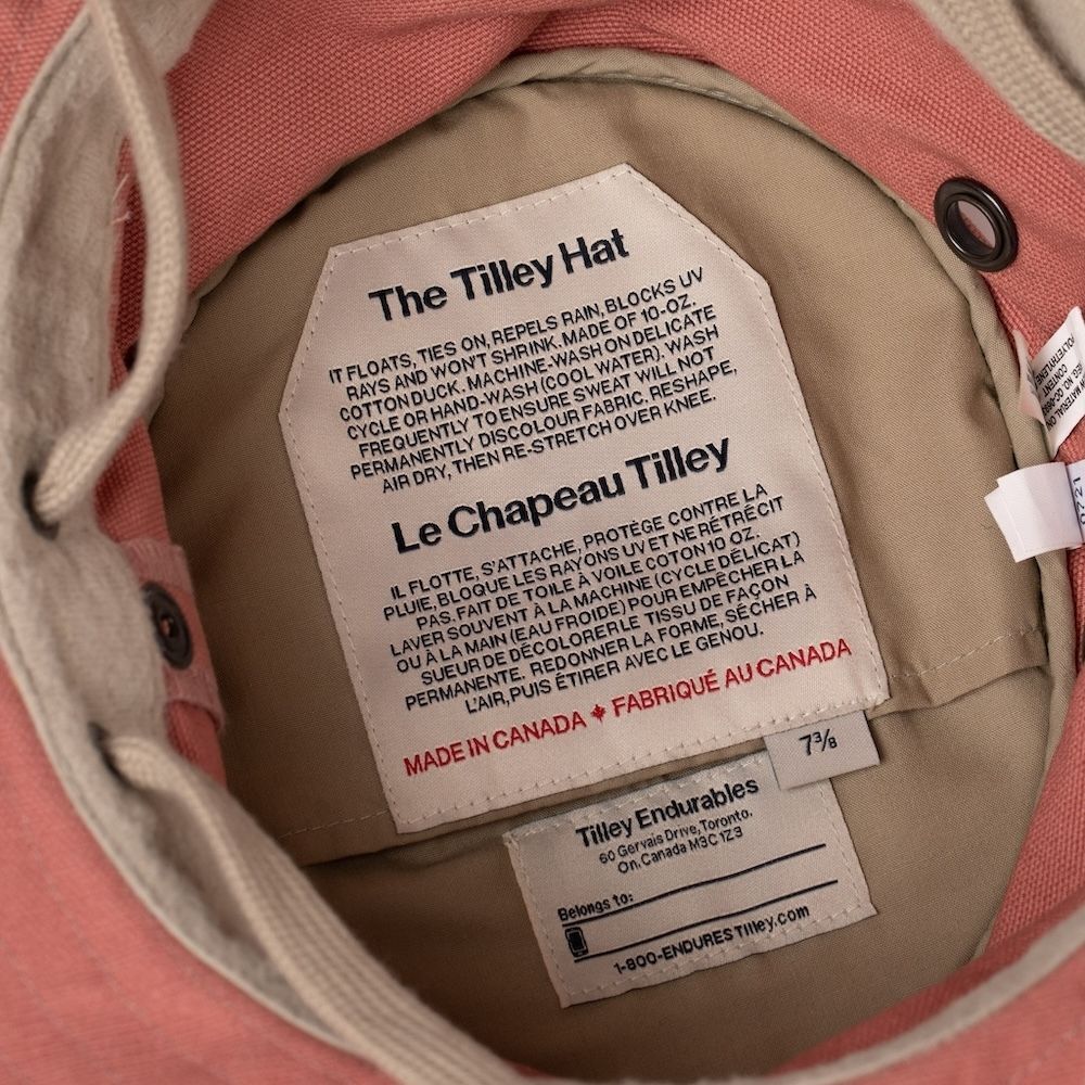 Tilley The T3 Wanderer Hat - Size 7 3/8 - Clay
