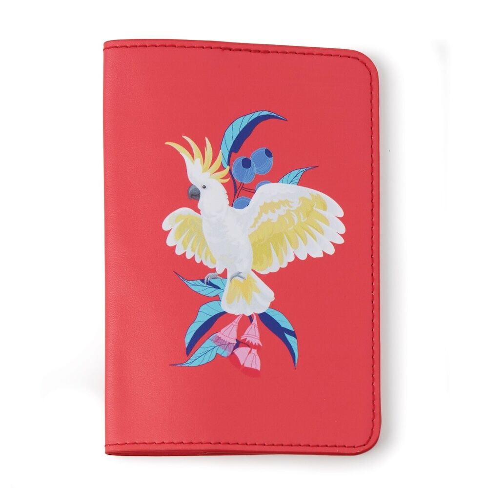 The Australian Collection Passport Wallet - Birds (Assorted)