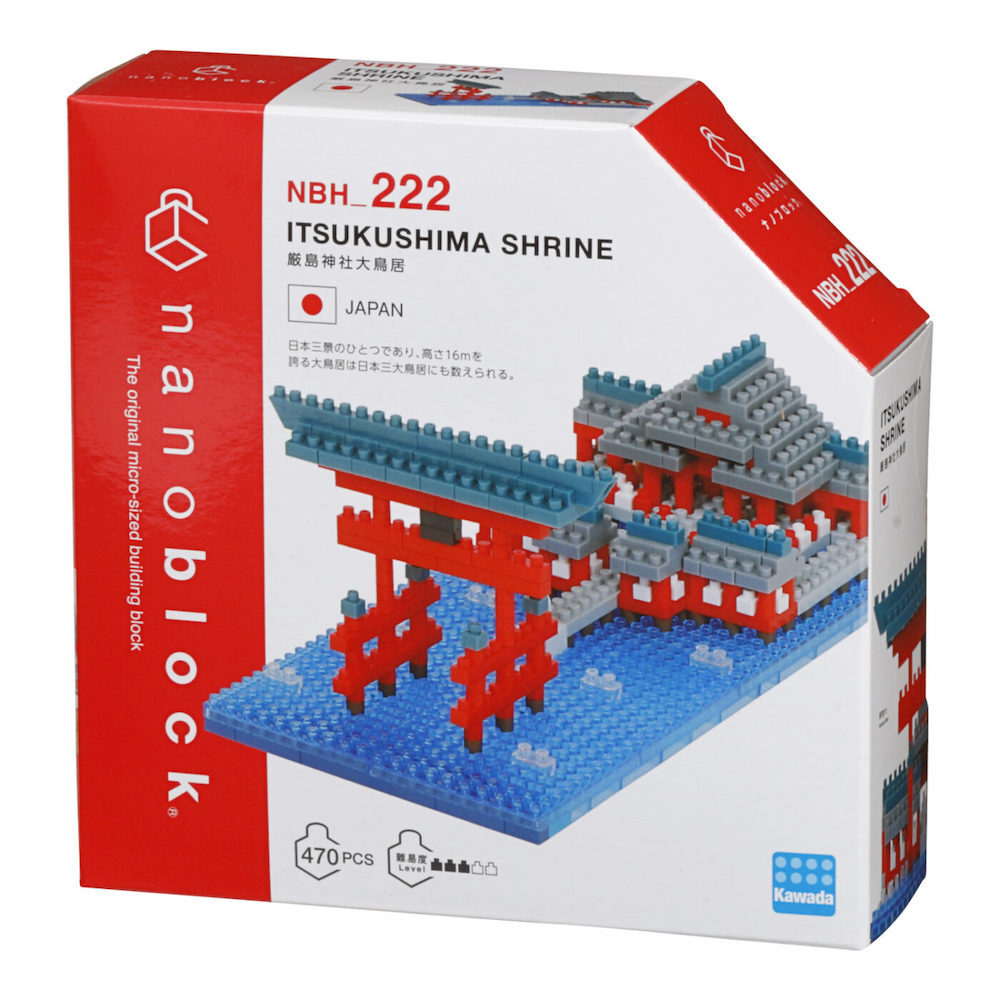 Nanoblock NBH_222 Itsukushima Shrine