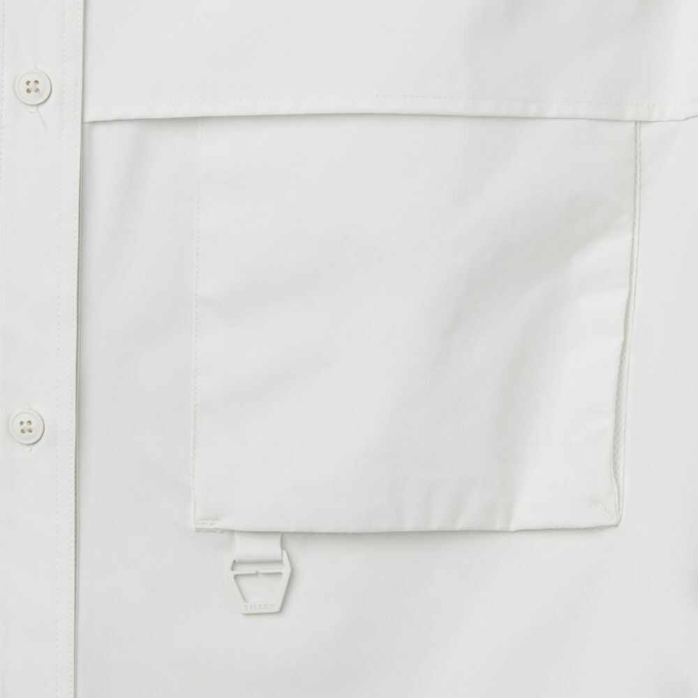 Tilley Womens Sleeveless Tech Shield Dress - S - Chalk White