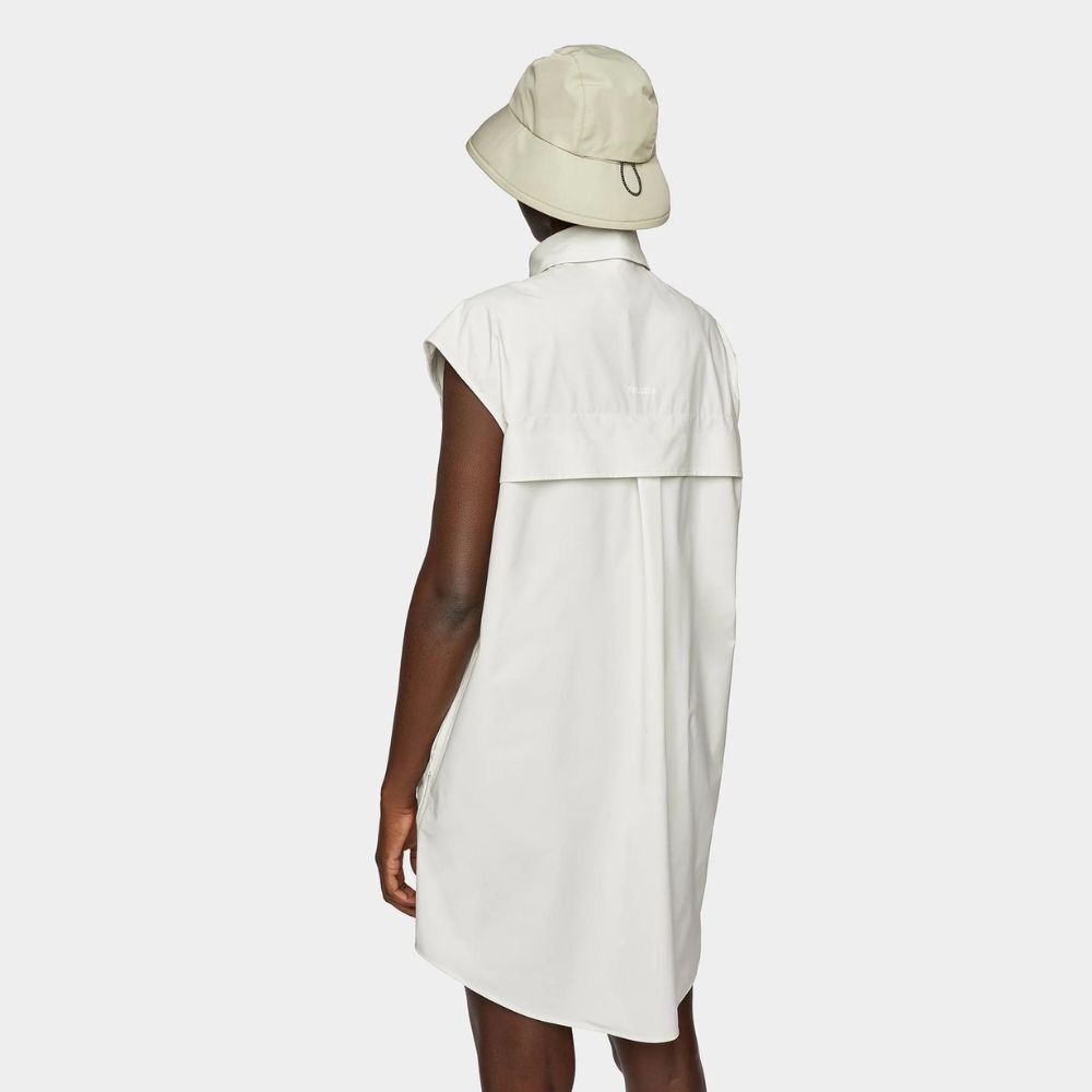 Tilley Womens Sleeveless Tech Shield Dress - S - Chalk White