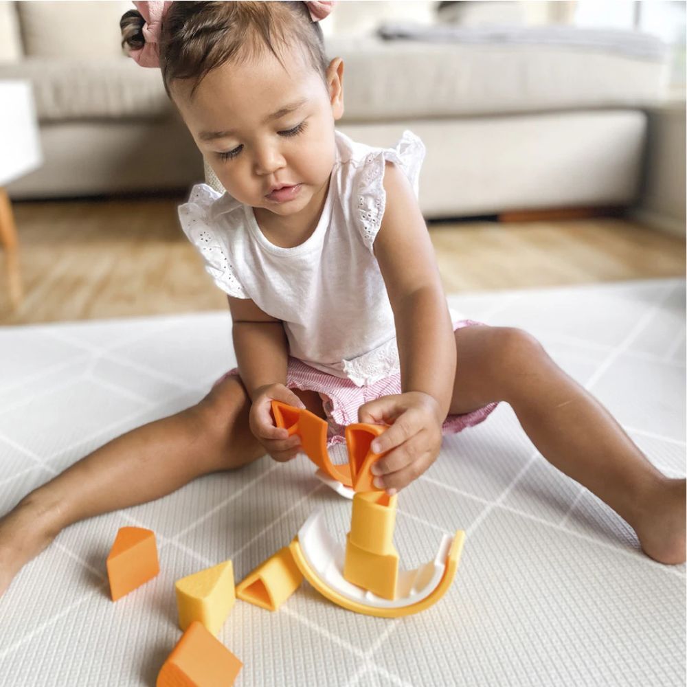Playground BPA Free Silicone Orange Puzzle
