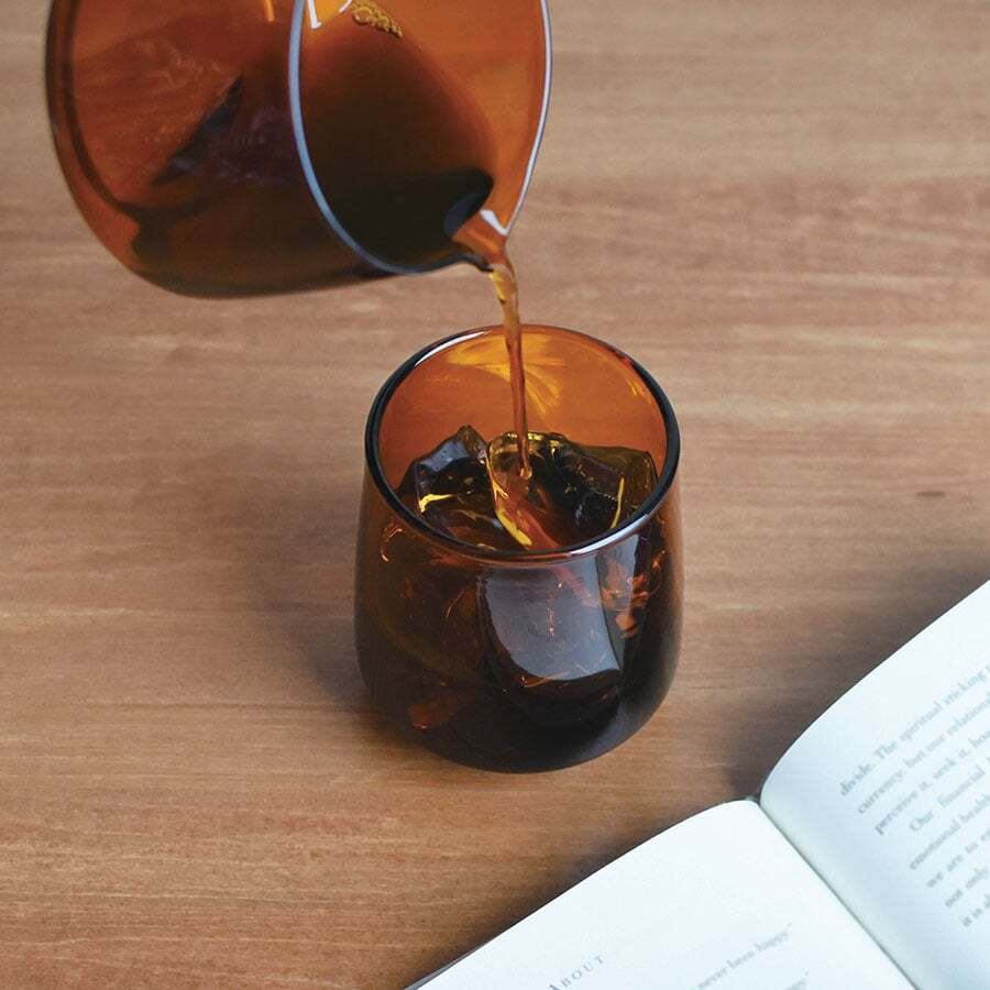 Kinto Sepia Tumbler 370ml Amber