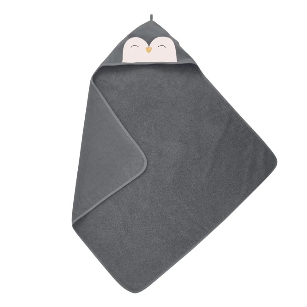 Aroma Home Downtime Hooded Towel - Penguin