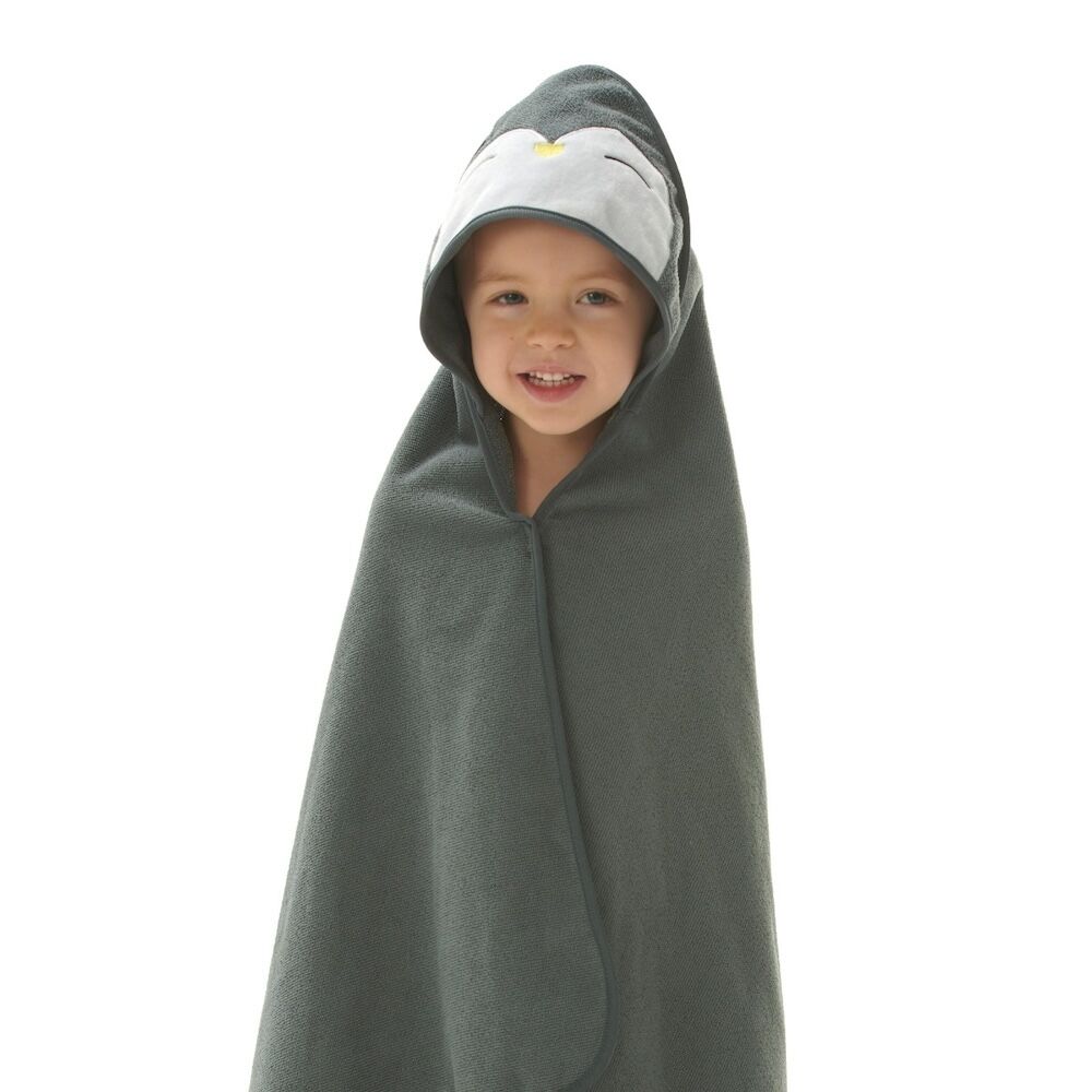 Aroma Home Downtime Hooded Towel - Penguin