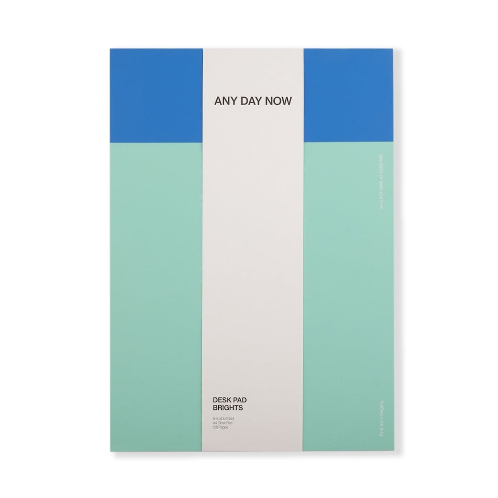Any Day Now Soft Touch Desk Pad A4 Dot Grid