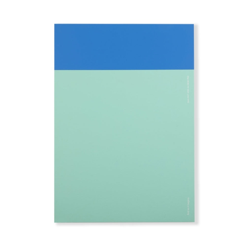Any Day Now Soft Touch Desk Pad A4 Dot Grid