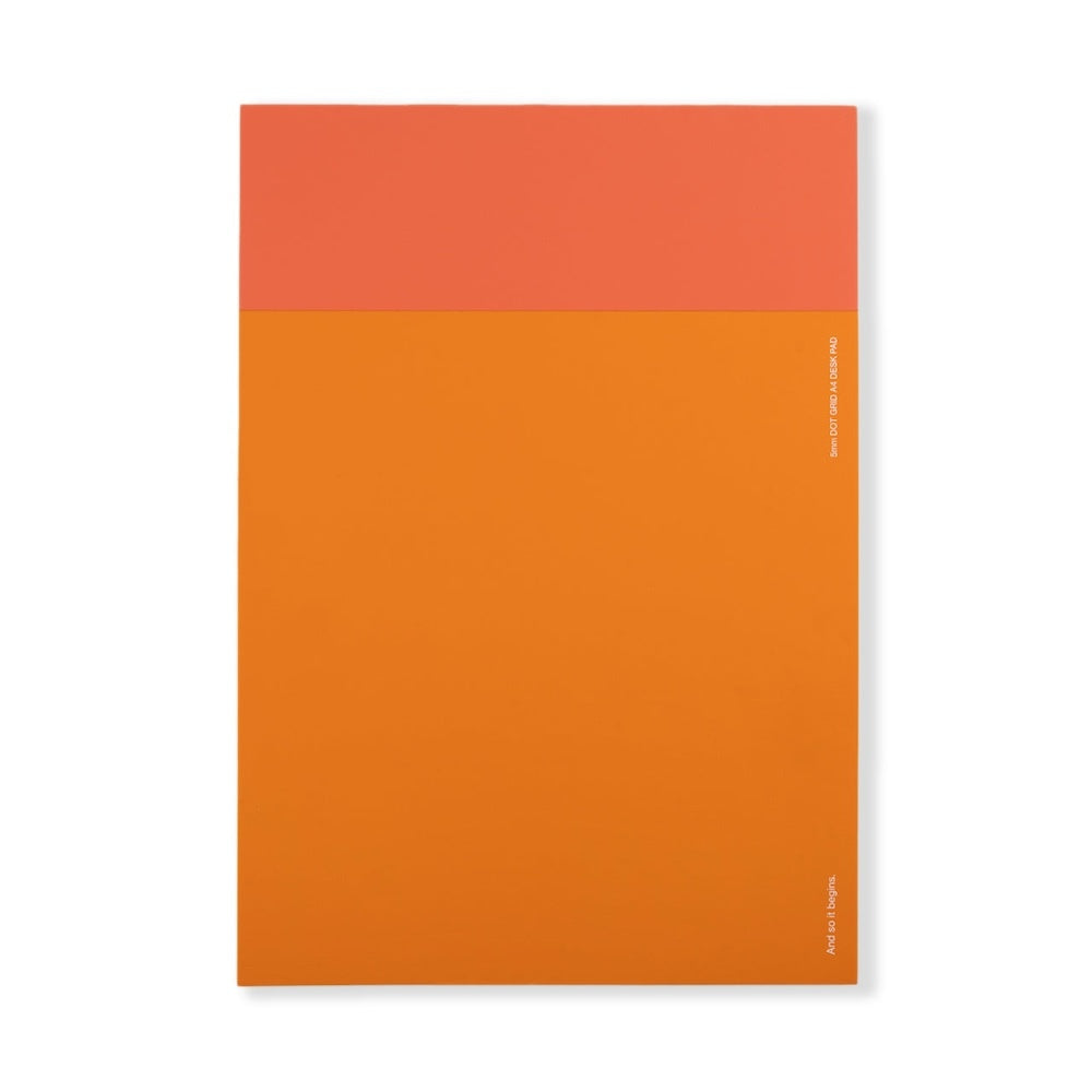 Any Day Now Soft Touch Desk Pad A4 Dot Grid