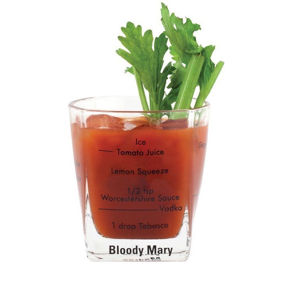Kikkerland Bartending Glasses (Set of 4)