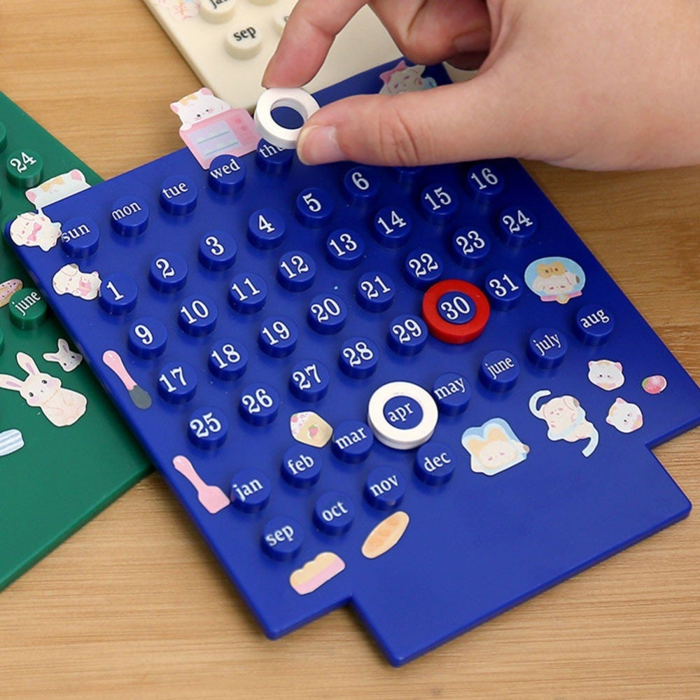 Ring-a-Date Perpetual Desk Calendar