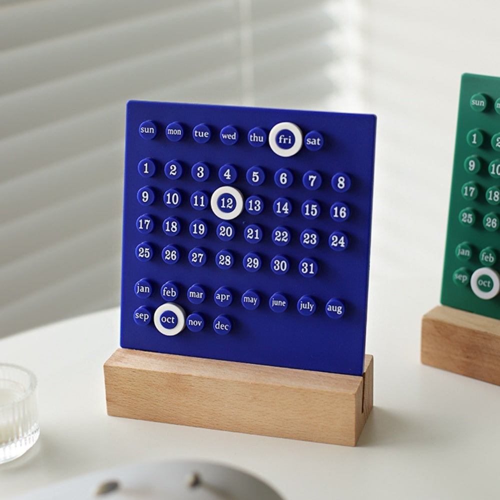 Ring-a-Date Perpetual Desk Calendar