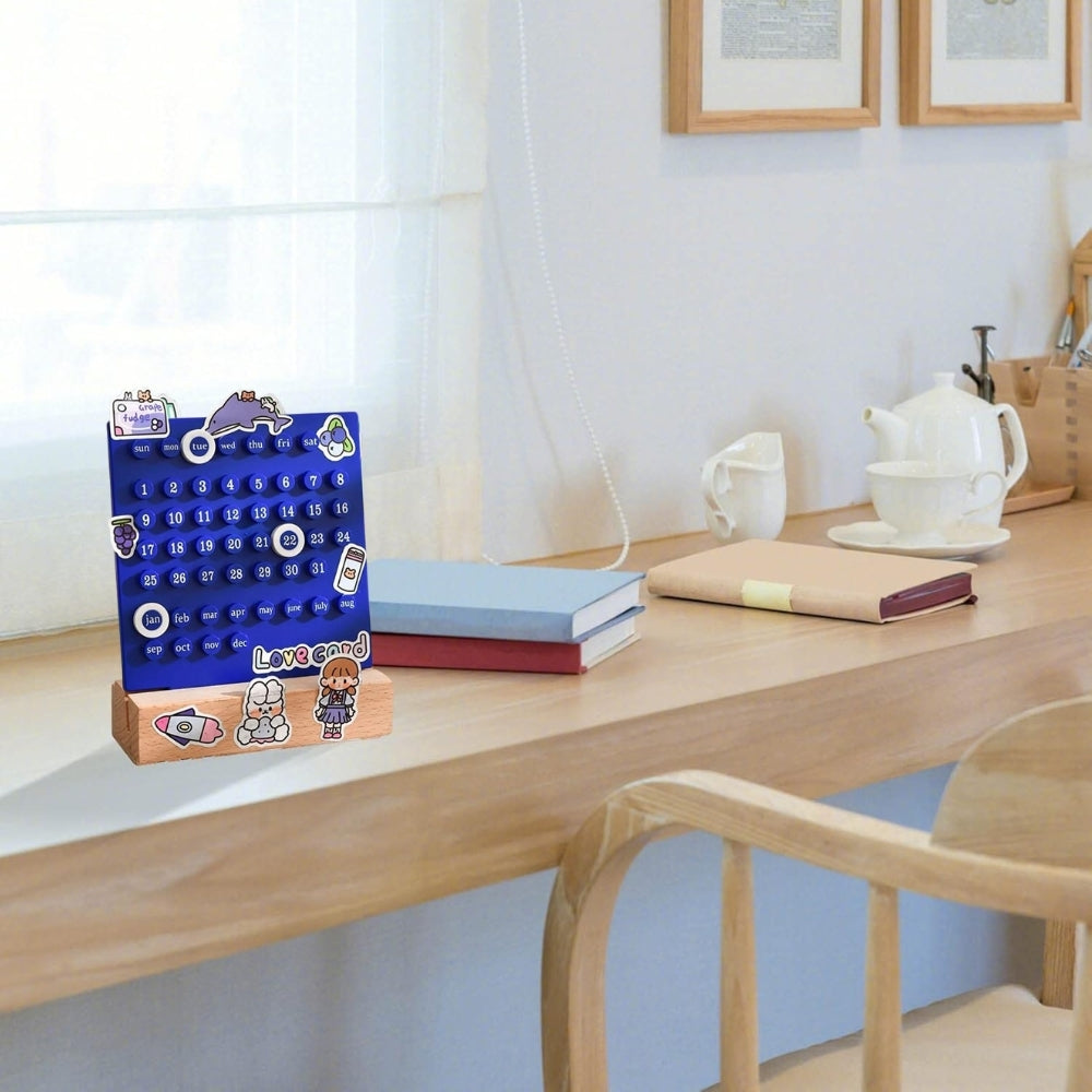 Ring-a-Date Perpetual Desk Calendar