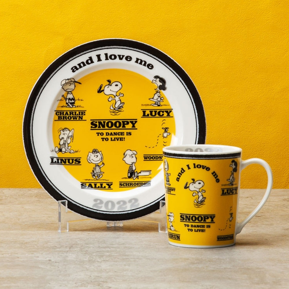 Yamaka Shoten Peanuts Snoopy 2022 Collection Plate 20cm