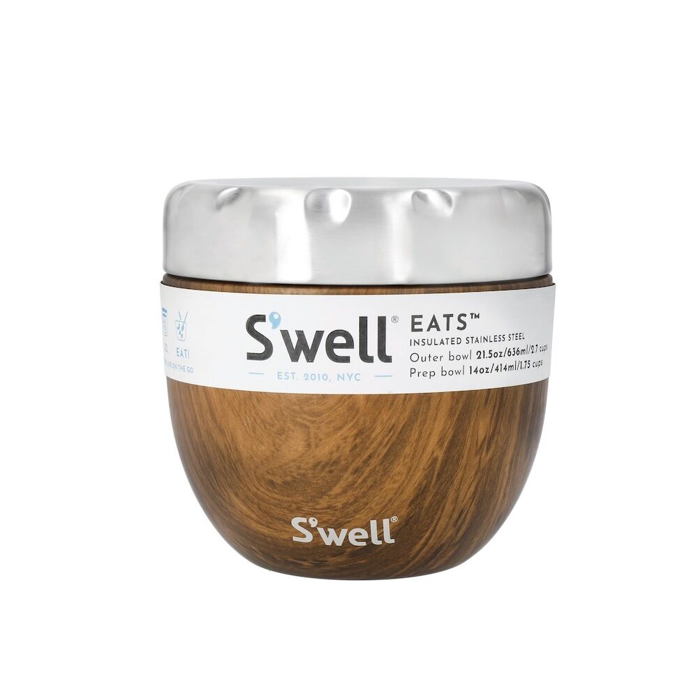 S'well Teakwood Food Bowl 630ml