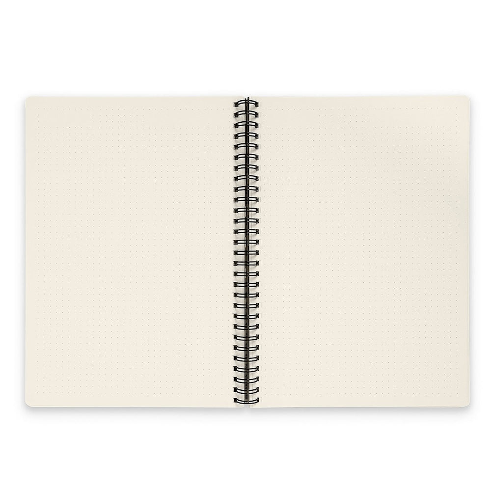 Any Day Now Bright Spiral Notebook Dot Grid B5