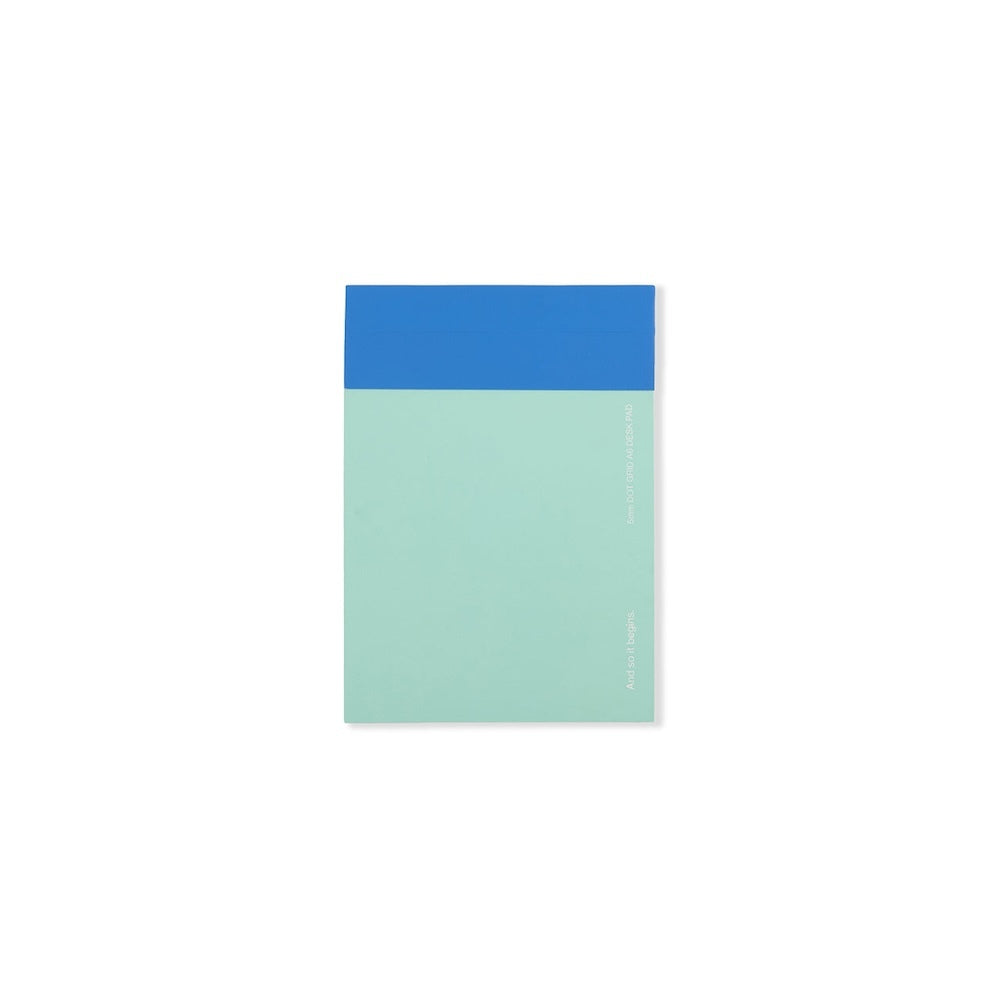 Any Day Now Soft Touch Desk Pad A6 Dot Grid