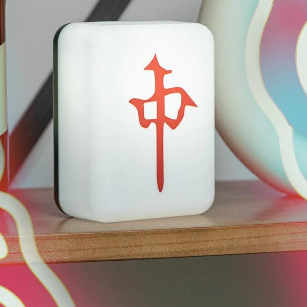Mahjong USB Rechargeable LED Night Light - Red Dragon