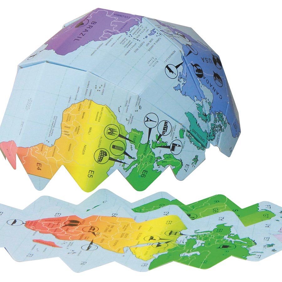 Discovery Channel Create Your Own 3D Globe