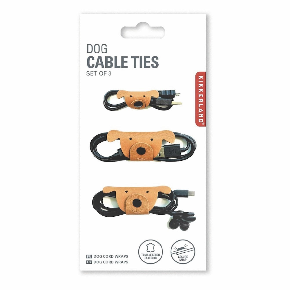 Kikkerland Dog Cable Ties
