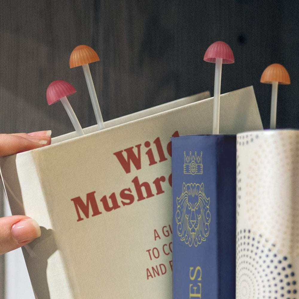 Fred Magic Sprout Mini Mushroom Bookmarks Set of 4