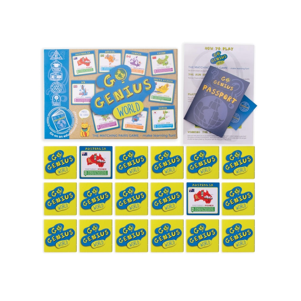 Go Genius World The Matching Pairs Game