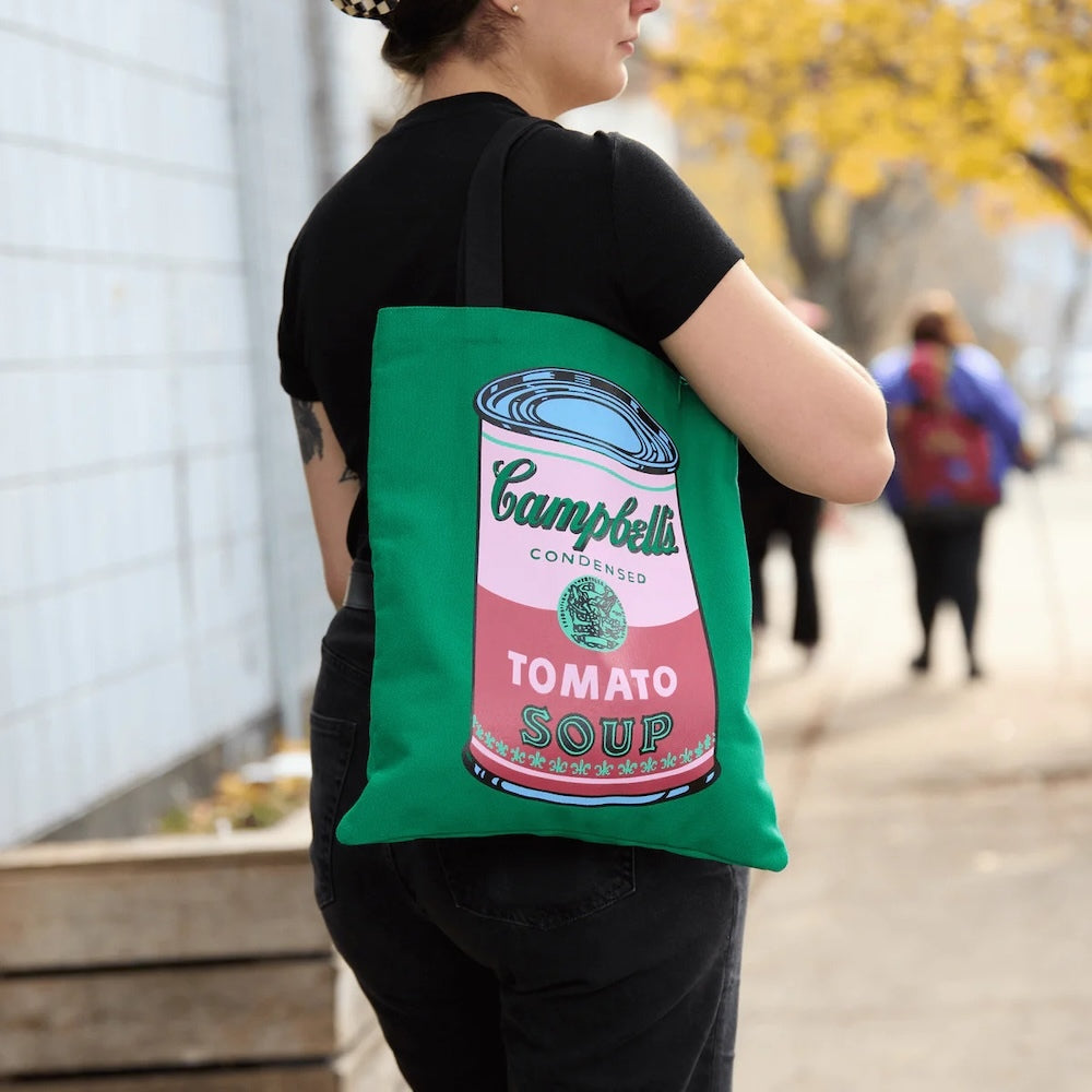 Galison Andy Warhol Soup Can Tote Bag Shopper