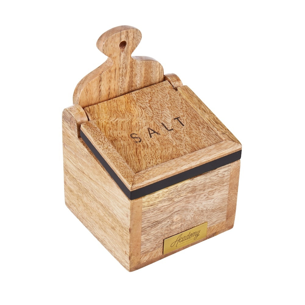 Academy James Salt Box with Spoon