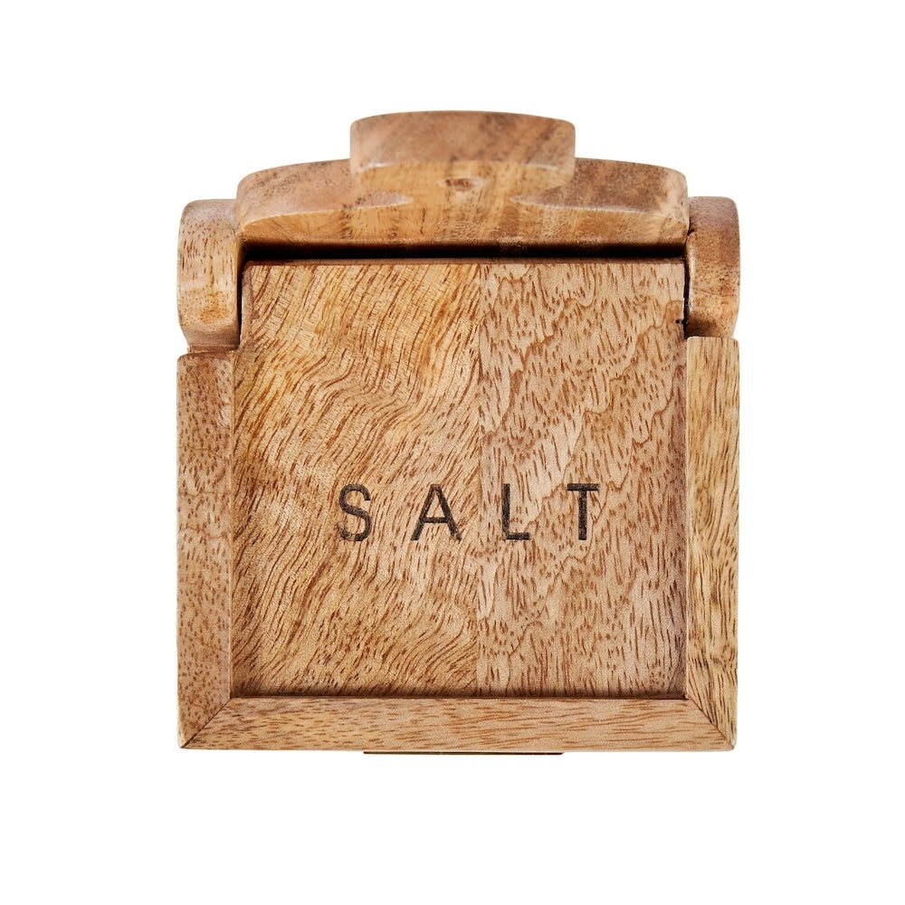 Academy James Salt Box with Spoon