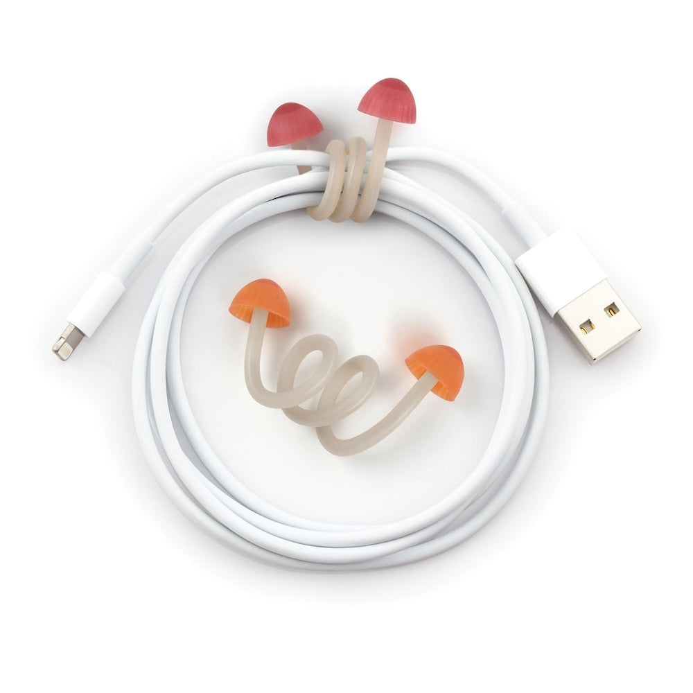 Fred Trip Wires Mushroom Cable Ties (Set of 2)
