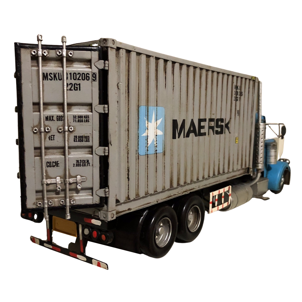 Diecast Maersk Container Truck Vehicle Model