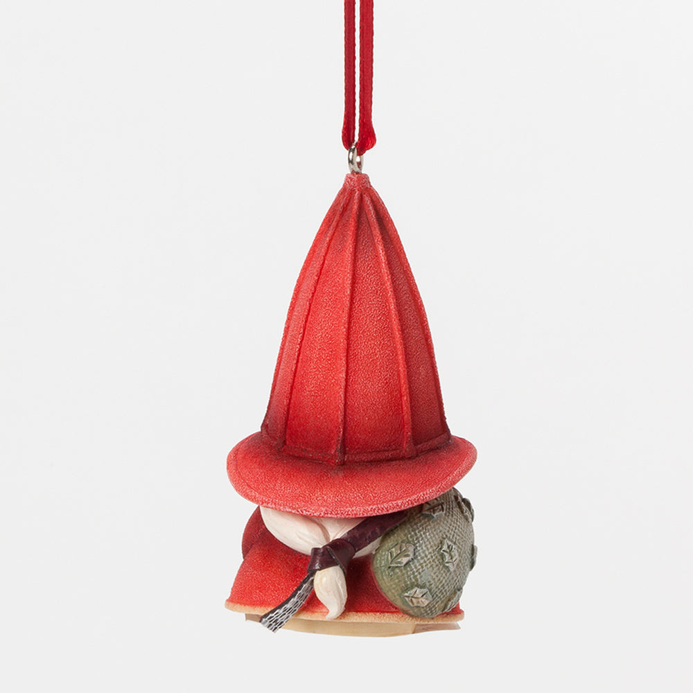 Heart of Christmas Fire Gnome Hanging Ornament