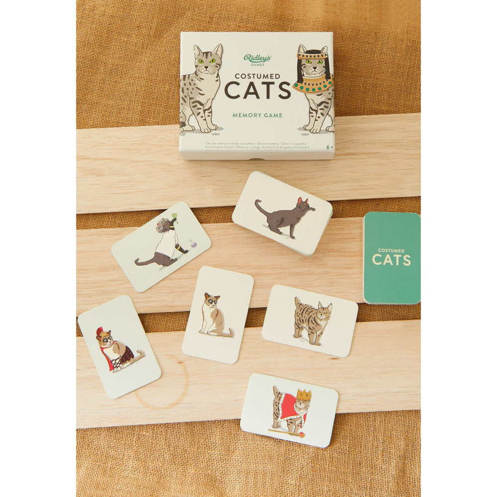 Ridley's Costumed Cats Memory Card Game