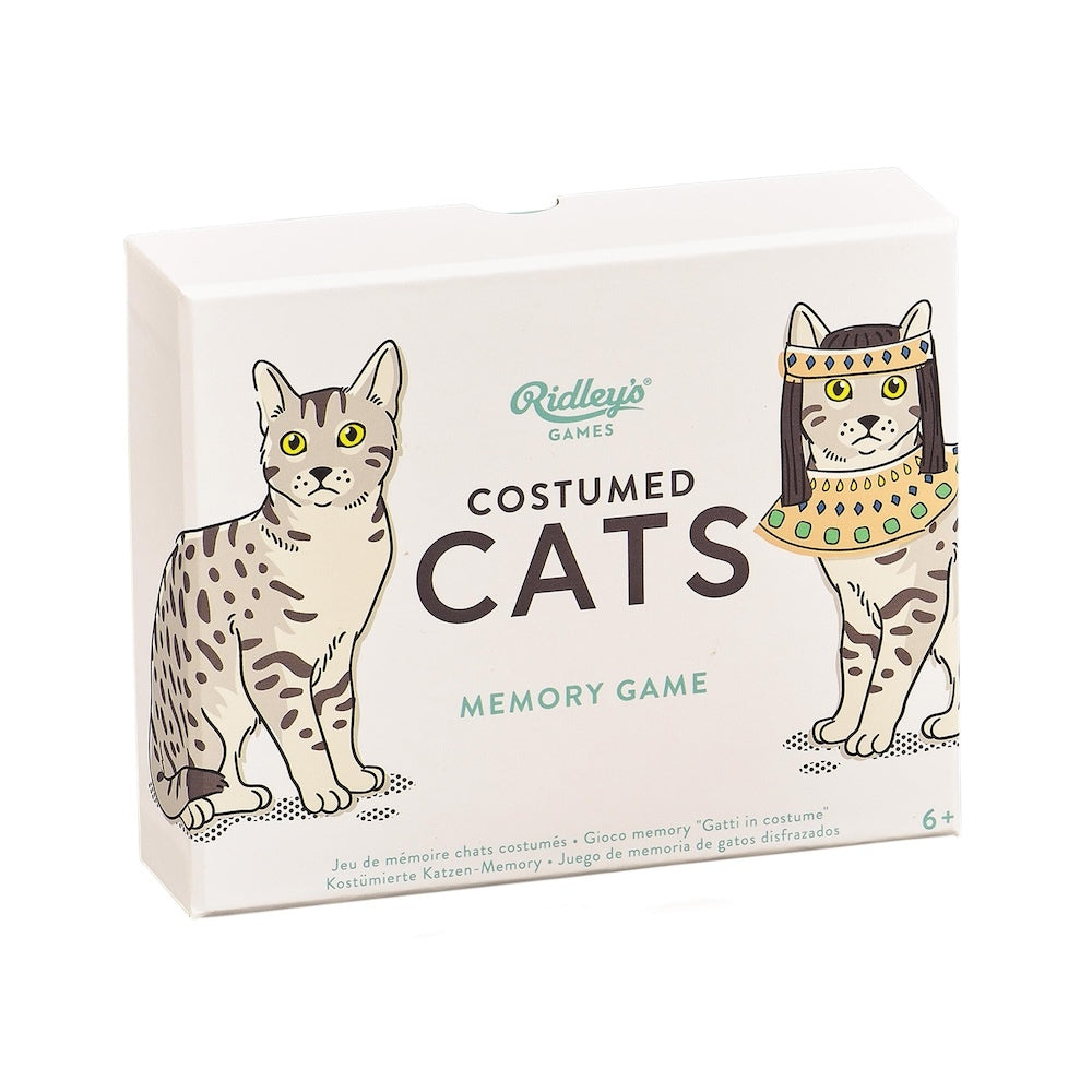 Ridley's Costumed Cats Memory Card Game