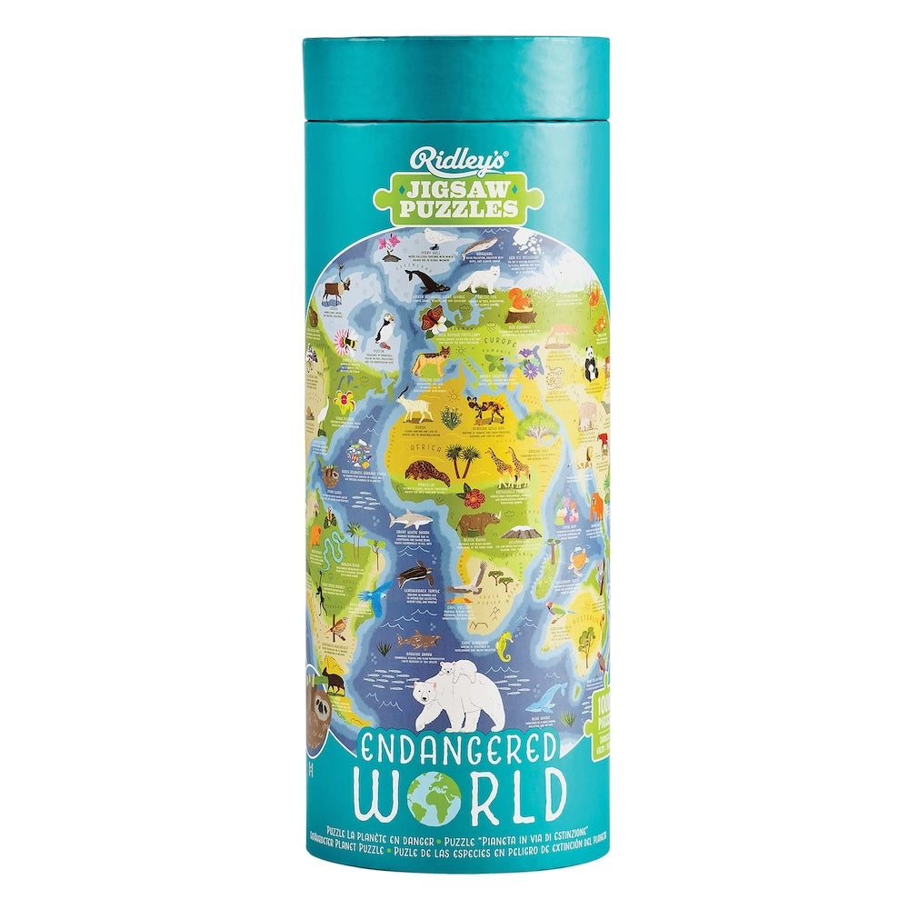 Ridley's Endangered World Puzzle 1000 Piece