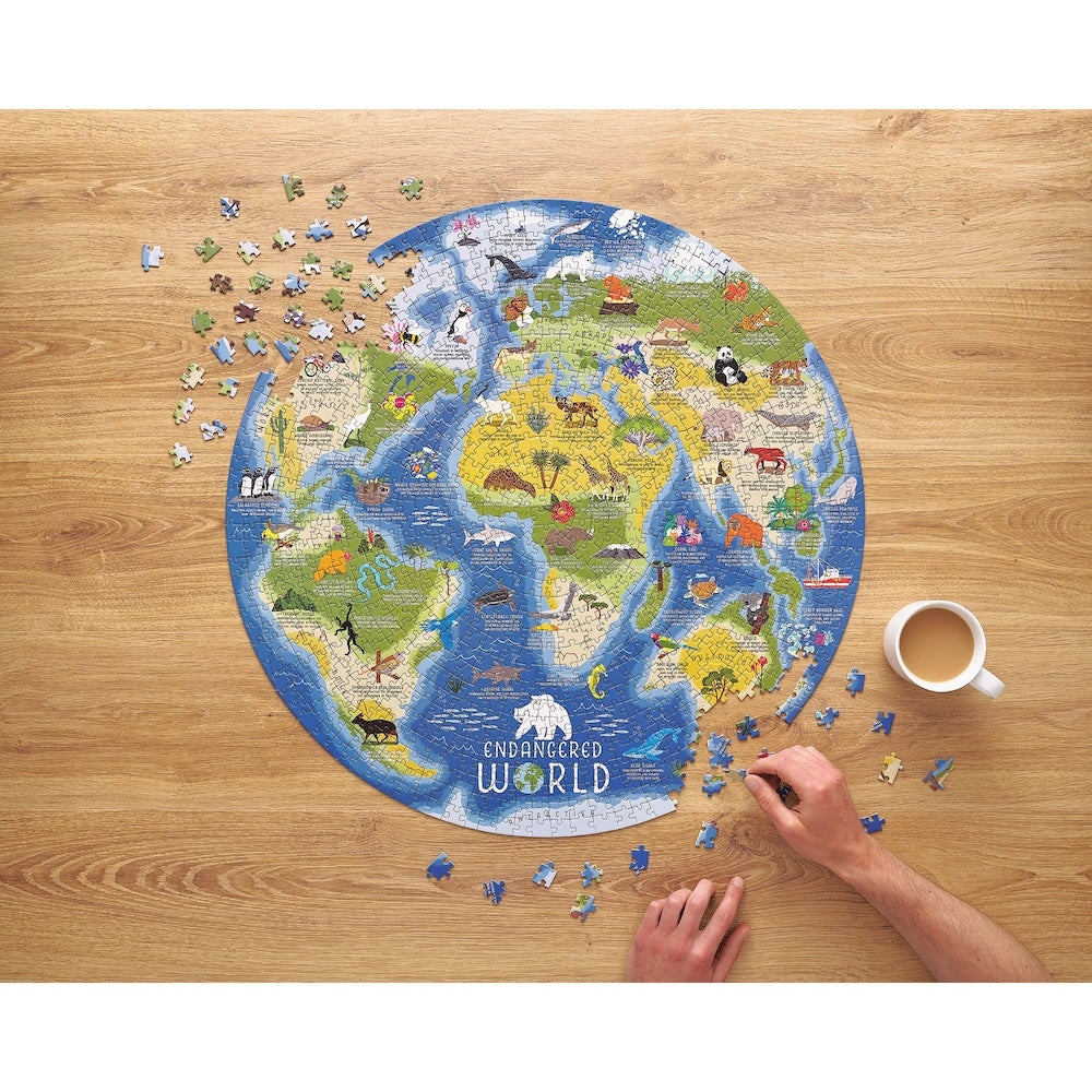 Ridley's Endangered World Puzzle 1000 Piece