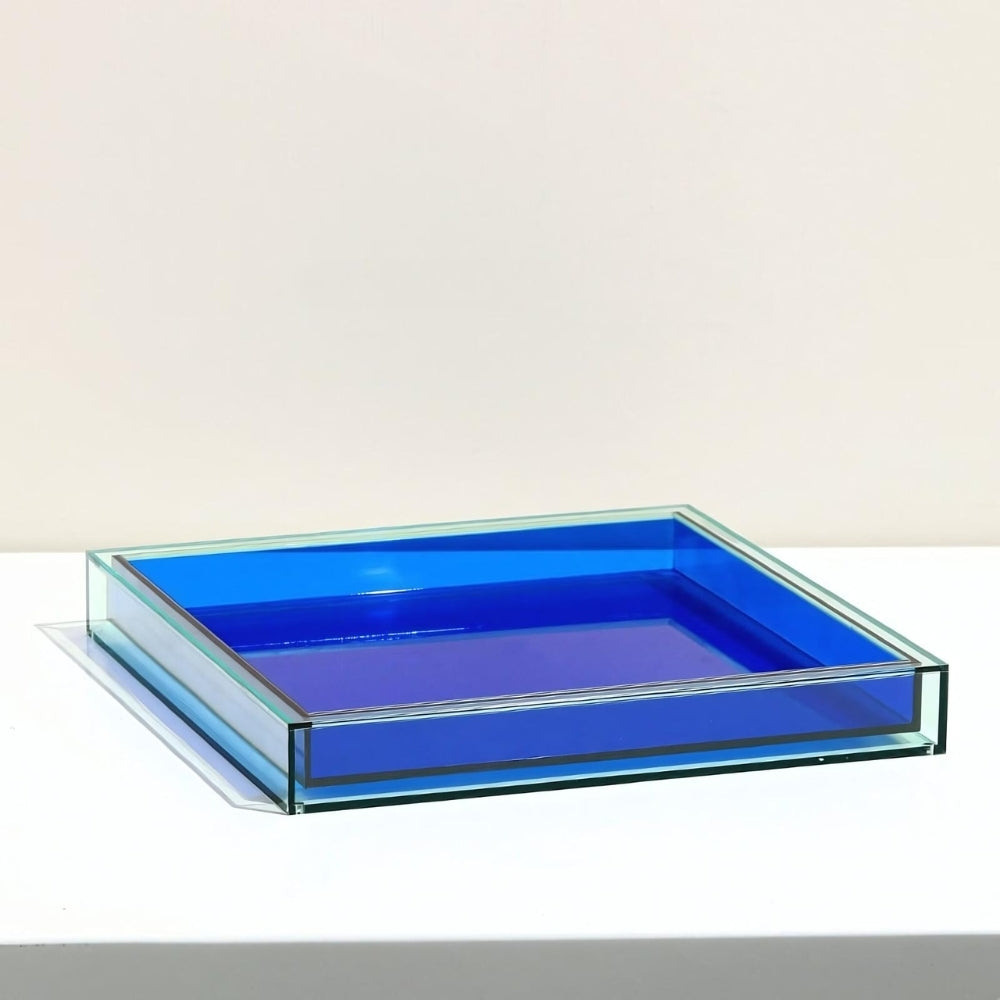 Dazzling Colourful Acrylic Tray 25cm
