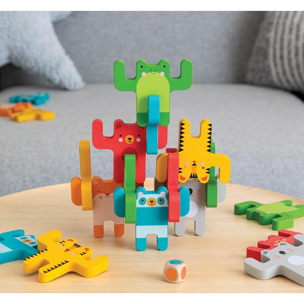 Petit Collage Animal Acrobats Balance Game