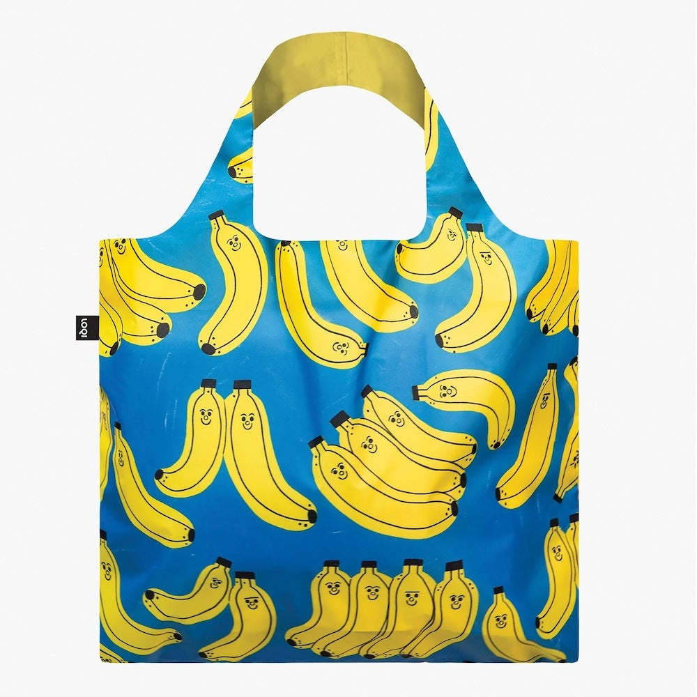 LOQI Tess Smith-Roberts Bad Bananas Shopper Bag
