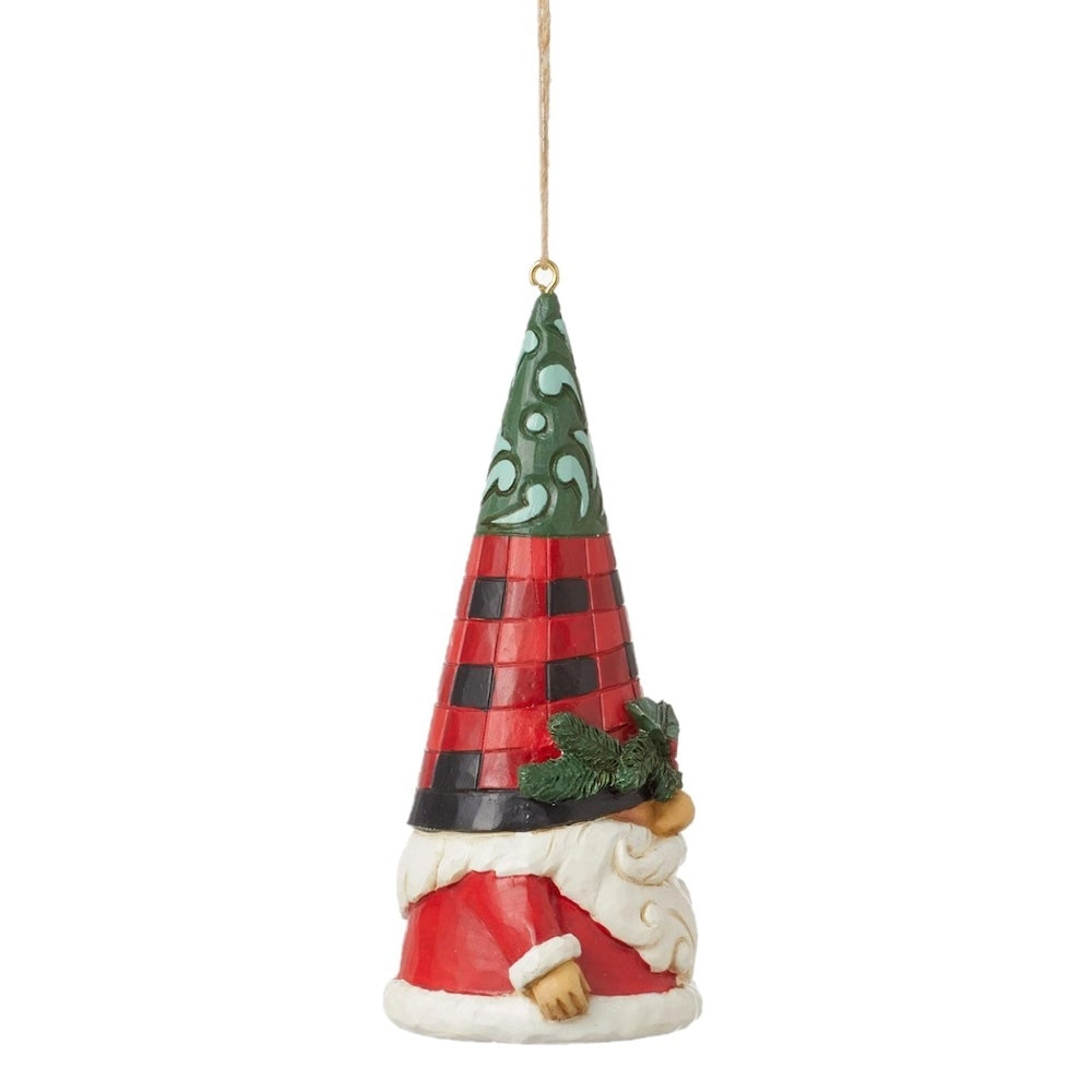 Heartwood Creek Highland Glen Gnome with Bells Hanging Ornament